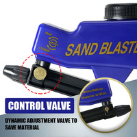 Pistolet de sablage OEM avec buse d'air en céramique, capacité de 600 cc