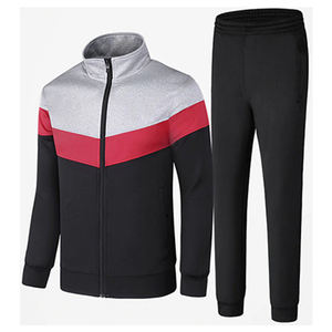 ชุดวอร์มวิ่งสำหรับผู้ชายชุดฝึกวิ่งออกกำลังกายพิมพ์ลายกระเป๋าด้านข้างน้ำหนักเบา - Product Image 1