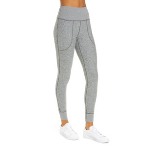 เลกกิ้งไนลอนเอวสูงสำหรับผู้หญิงใส่เล่นยิมกางเกงโยคะระบายอากาศได้ดีชุดออกกำลังกายเล่นฟิตเนสเล่นกีฬาสไตล์ลำลองออกแบบโลโก้ได้ตามต้องการ - Product Image 2