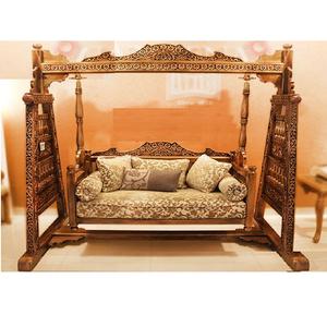 Muslim Mehendi Bridal Seating <b>Swing</b> Jhula Treated <b>Wood</b> Durable Customized Size <b>Swing</b> <b>Seat</b> for Royal Wedding Ceremony Decoration - Product Image 1