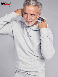 Sudaderas de algodón con bloqueo de Color para hombre, venta al por mayor, barata - Product Image 5