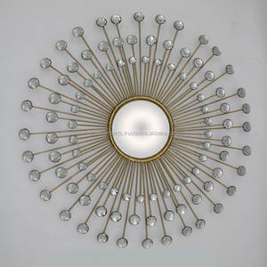Sunburst Metal espejo moderno acento - Product Image 2