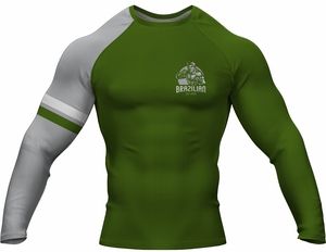 Camisa de entrenamiento de manga larga de ajuste suave para hombre - Product Image 1