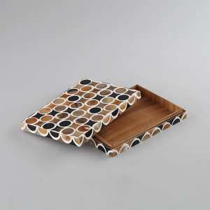 Boîte à bijoux en bois imprimée personnalisée, coffret cadeau, emballage, meilleure vente, organisateur de bijoux personnalisé, boîte à bijoux de luxe - Product Image 2