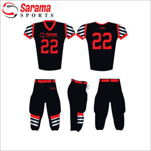 Uniformes de Jersey de fútbol americano clásico sublimado con servicio OEM, - Product Image 1