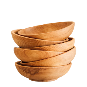 Cuencos redondos hechos a mano de alta calidad para sopa y comida, vajilla de cocina sostenible para servir ensaladas y mezclar pasta para fiestas - Product Image 1