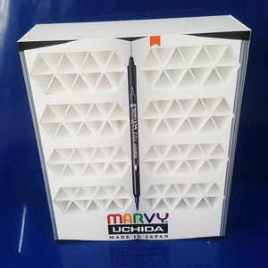 Gabinete de exhibición cosmético de plástico colorido con Esquina de cara, labios, ojos y uñas para portalápices - Product Image 3