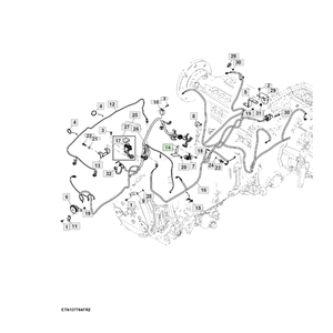 Durable <b>Bracket</b> SU27038 Reliable Replacement Part for Tractor <b>Heavy</b> <b>Duty</b> Component for Agricultural Machinery - Product Image 5