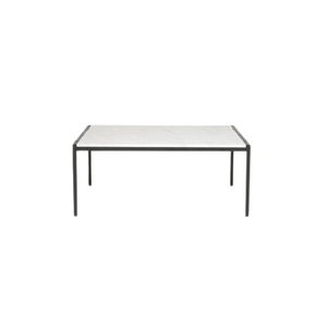 Mesa de centro redonda de cristal elegante y moderna, muebles de sala de estar para el hogar, mesa de centro de cristal con marco de hierro - Product Image 6