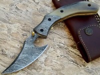Couteau pliant de Camping de chasse en plein air de haute qualité avec poignée en os de chameau couteau tactique de survie en plein air en gros