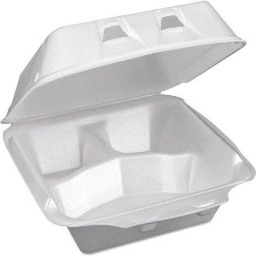 Изолированный супермаркет машина для нарезания замороженного мяса упаковки пищевых лотков ps вспененный пенополистирол контейнер для гамбургеров "Ланч-бокс"