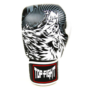 Guantes de boxeo de cuero profesional de alta calidad Nuevo diseño Twins Sparring Guante de boxeo Logotipo personalizado Guante de entrenamiento de boxeo - Product Image 1