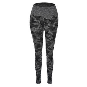 Hot Selling Plus Size High Waist Fitness Ladies <b>Yoga</b> Leggings <b>Pants</b> with Pocket Printed Leggings <b>Women</b> - Product Image 4