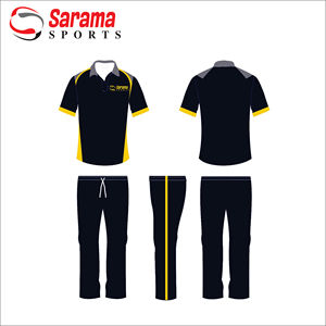ซื้อชุดยูนิฟอร์มคริกเก็ต Sarama Sports รุ่น 001 แบบขายส่ง เสื้อแขนยาวและกางเกงขายาวสำหรับทีม พร้อมรับสั่งทำ - Product Image 3