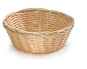 Bol à fruits en rotin fait main de forme ronde de grande taille, parfait pour les ustensiles de cuisine élégants et le stockage des aliments - Product Image 2