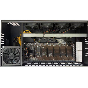 B85 Bo mạch chủ 2400W ATX PSU trường hợp 8GPU 8GB RAM LGA DDR3 Ổ cắm RTX 2020ti 3080 ti Card đồ họa máy tính để bàn máy chủ 65mm khoảng cách - Product Image 2