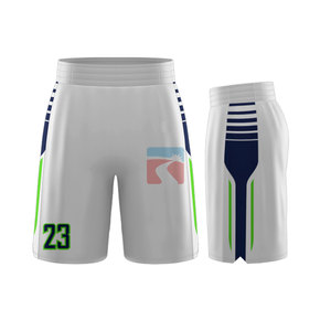 2021กางเกงขาสั้นเล่นกีฬาบาสเก็ตบอลผ้าฝ้ายมีซิปรูดสำหรับผู้ชาย - Product Image 3