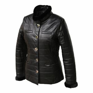 Veste de motard unisexe, en cuir de mouton, fermeture à glissière, couleur noire, pour motard, toutes les couleurs, fabriqué au Pakistan - Product Image 2