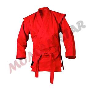 Uniformes de Sambo unisex de alta calidad, kimonos, ropa de artes marciales con logotipo de marca - Product Image 5