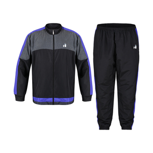 Venta al por mayor nueva moda logotipo personalizado ropa deportiva chándal 100% poliéster Slim Fit cremallera chándal para hombres de talla grande invierno - Product Image 1