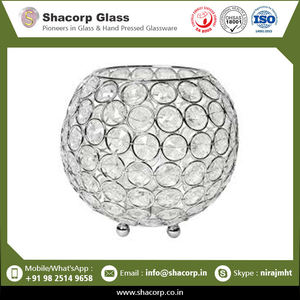 Cuenco de cristal para velas más populares, cuenco de cristal para velas de lujo para decoración del hogar - Product Image 2