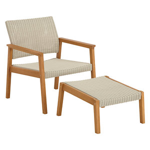 Ensemble de chaises et table en rotin modernes pour conversation en plein air, pour jardin - Product Image 2