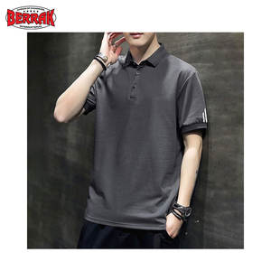 EACHIN New Man Polo Shirt Mens Casual Embroidery Cotton Polo Shirt Men Short Sleeve Turn Down Collar High Quality Polo Clothing - Product Image 4