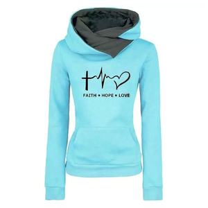 Sudadera con capucha para mujer, con logotipo personalizado, ropa deportiva para gimnasio, para invierno, venta al por mayor - Product Image 5