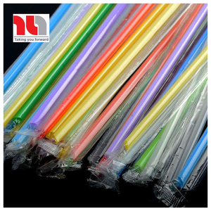 Tùy Chỉnh Bán Buôn Tùy Chỉnh Sinh Thái Thân Thiện Dùng Một Lần Ống Hút Nhựa DIY <span class=keywords><strong>Art</strong></span> PP Uốn Cong Uống Rơm - Product Image 6