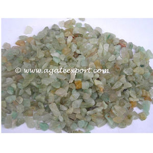 Pierres naturelles de guérison en Aventurine, 1 pièce, puces vertes, agates - Product Image 2