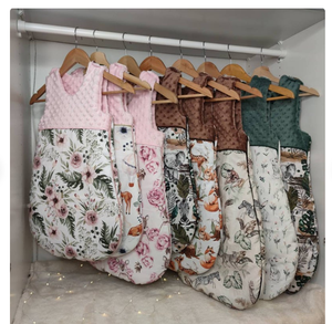 95 viscose (d'eucalyptus) 5 spandex jersey simple 220 gsm sac de couchage pour bébé tog 15 double couche sac de couchage pour bébé - Product Image 1