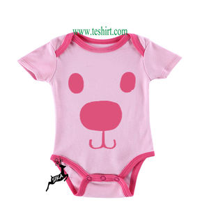 Directo de fábrica tirupur estándar europeo OEM personalizado bebé venta al por mayor mameluco del bebé niños ropa de bebé monos de Navidad - Product Image 3