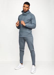 กางเกงจ็อกเกอร์ผ้าฟลีซผสมคอตตอน/โพลีเอสเตอร์สำหรับผู้ชาย ทรงปกติ มีเชือกผูก กระเป๋า  รับสกรีนโลโก้ สวมใส่สบาย ระบายอากาศได้ดี เหมาะสำหรับวิ่ง ออกกำลังกาย มีไซส์ใหญ่ - Product Image 3