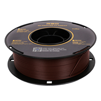 Filament PETG vierge à 100% R3D noir 1,75 mm 1 kg certifié ROHS pour imprimante 3D FDM, impression facile