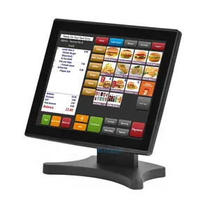 RunTouch RT1550 Top Vendeur 15 pouces PCAP Capacitif Moniteur À Écran Tactile avec Plein Écran Plat