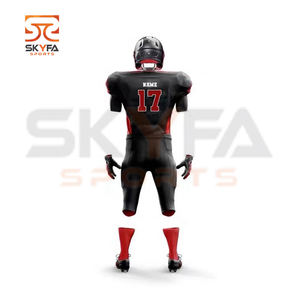 custom made 100% breathable fabric volleyball Football American sublimated uniforms - Product Image 3