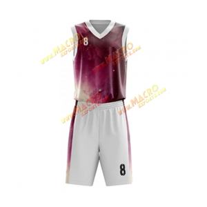 Maillot de basket-ball personnalisé, maille réversible avec impression par Sublimation, uniformes d'équipe athlétique, vente en gros, - Product Image 2
