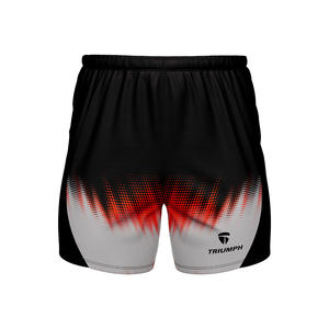 Venta al por mayor de pantalones cortos deportivos para hombre parche bordado de algodón polar sudor pantalones cortos para hombre con buena calidad - Product Image 2