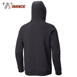 OEM personalizado XXL sudaderas de lana de alta calidad Anti-Shrink Streetwear sudaderas con capucha con Logo estampado tejido de poliéster de punto - Product Image 4