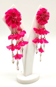 Pendientes de borla con forma de gota de agua para mujer, aretes de aleación de aceite, estilo étnico - Product Image 4