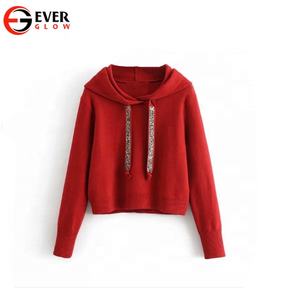 เสื้อมีฮู้ดผ้าฝ้ายสำหรับผู้หญิง,ดีไซน์ใหม่ - Product Image 1