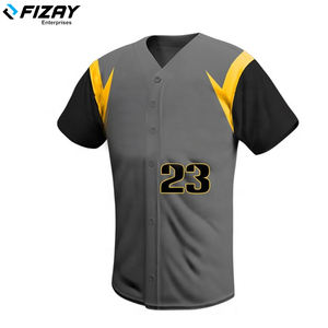 2022 nuevo diseño de uniforme de béisbol transpirable para hombres de alta calidad al por mayor por FIZAY ENTERPRISES - Product Image 5