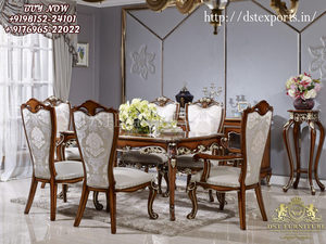 Ensemble de table à manger polonaise noire métallisée Majestic Ensemble de table à manger moderne de style européen et de salle à manger classique très brillante - Product Image 6