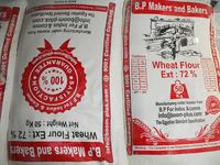 Farine de blé pour biscuits 50kg T55 B.P. pour fabricants et boulangeries, blé égyptien Maida, certifiée ISO 9001, certifiée Halal, haute teneur en gluten, qualité supérieure