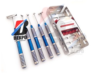 ชุดแปรงขนอ่อนสำหรับทันตกรรมอุปกรณ์ปลูกถ่ายเยื่อ PRF สีไทเทเนียม - Product Image 3