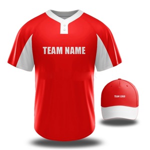 Camisetas de béisbol planas en blanco, ropa de béisbol transpirable hecha a medida, barata, venta al por mayor - Product Image 4