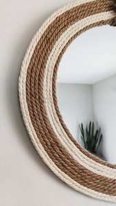 กระจกปอกระเจาเชือก Boho - Product Image 2