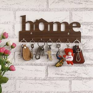 Antique Style Wooden <b>Key</b> <b>Holder</b> Elegant <b>Wall</b> Hanger <b>for</b> Home Decor or Office Entryway <b>for</b> <b>Key</b> Wallets - Product Image 1