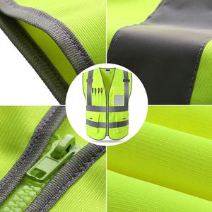 Gilet de sécurité pour hommes, vêtements de travail d'hiver, gilet de sécurité réfléchissant, ingénieur - Product Image 3