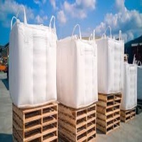 Sac tissé FIBC en plastique PP biodégradable antistatique personnalisable pour le stockage du bitume et l'emballage chimique, avec impression de logo personnalisée par gravure
